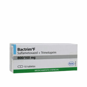 Bactrim F 800/160 Mg X 10 Tabletas