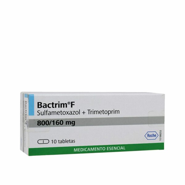 Bactrim F 800/160 Mg X 10 Tabletas