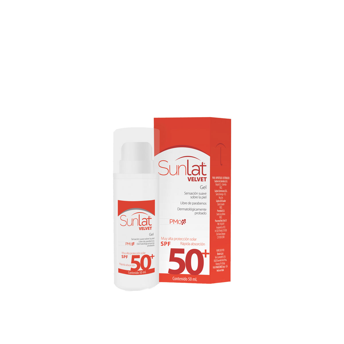 Suiphar Sunlat Velvet Gelspf 50+ 50Ml