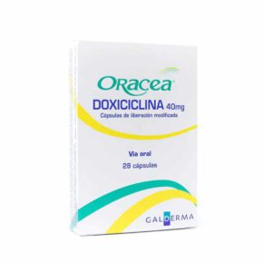 Oracea 40Mg X 28 Capsulas