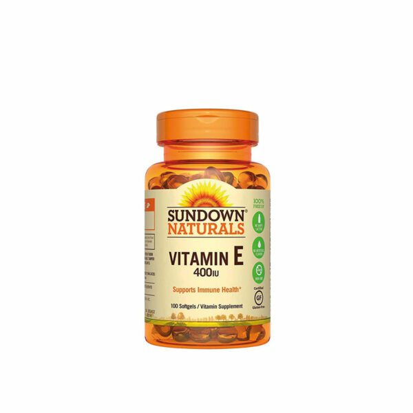Sundown Vitamina E 400Ui X 100 Softgels