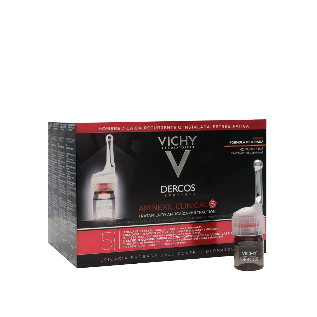 Dercos Aminexil Hombre Anticaida X12 Ampollas