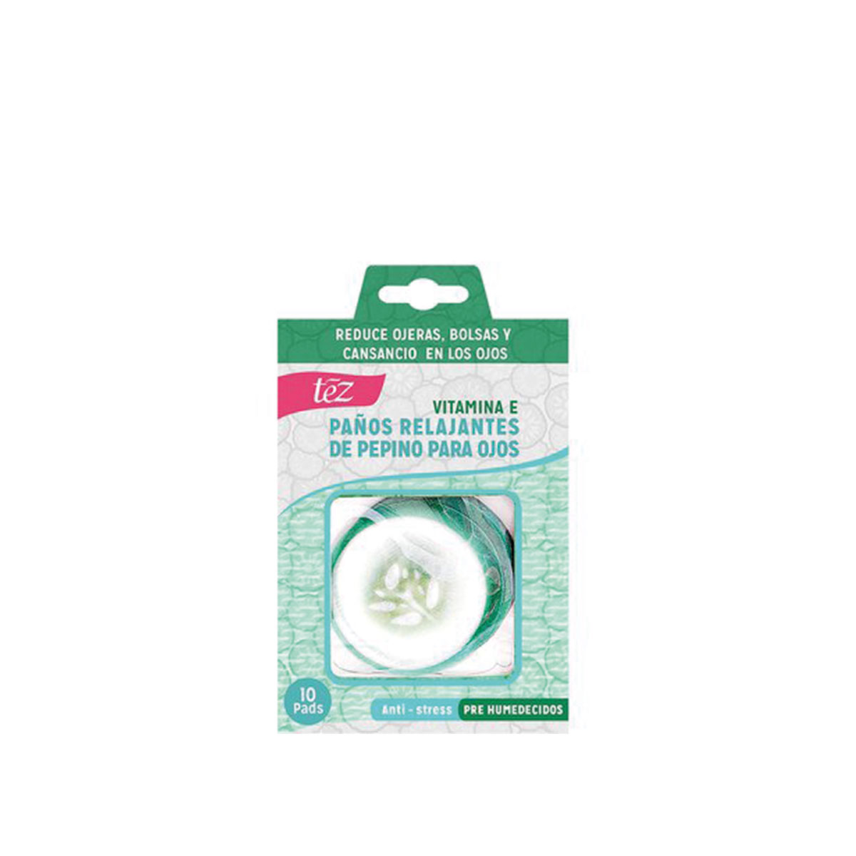 Tez Paños Relajantes Pepino