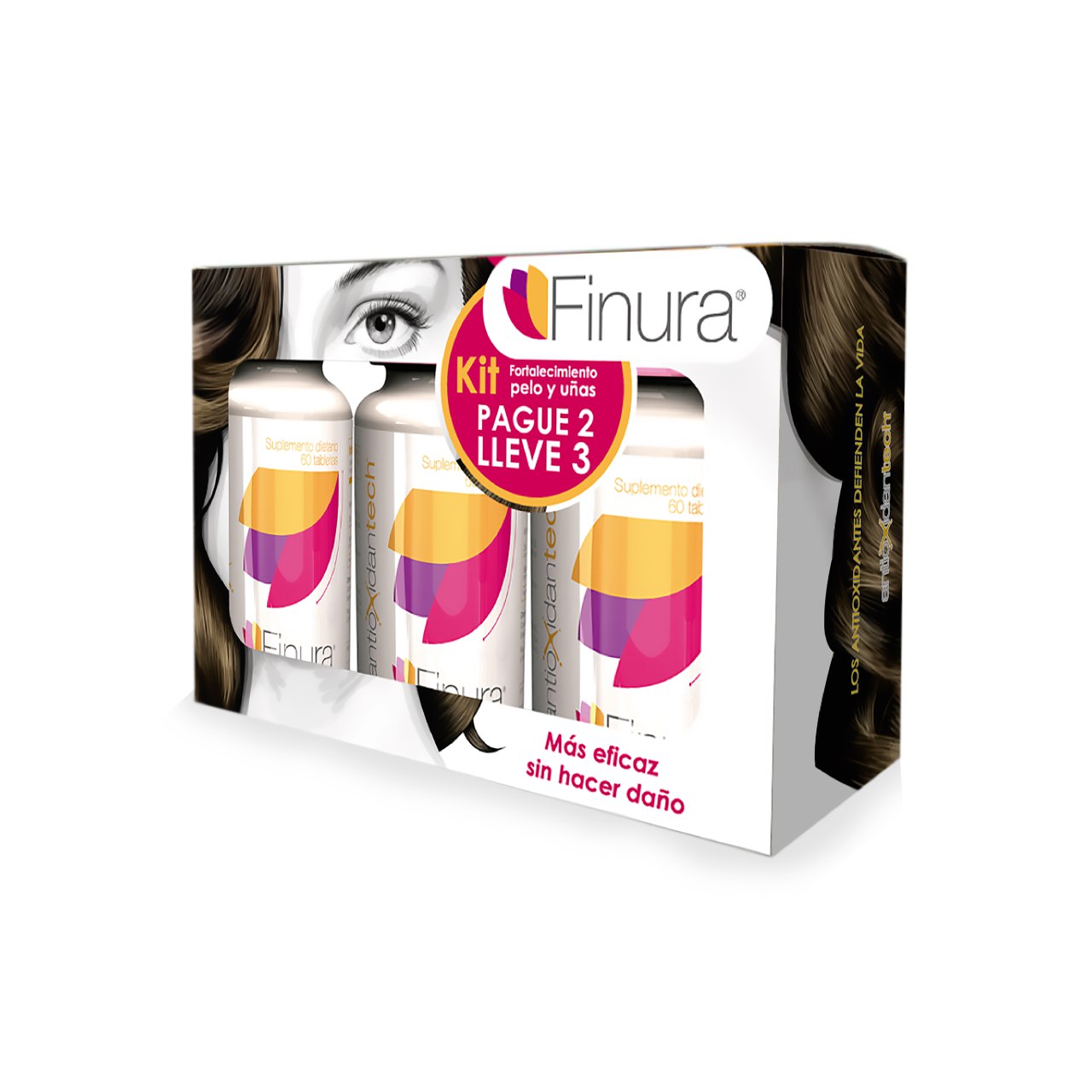 Kit Finura X3 Frascos