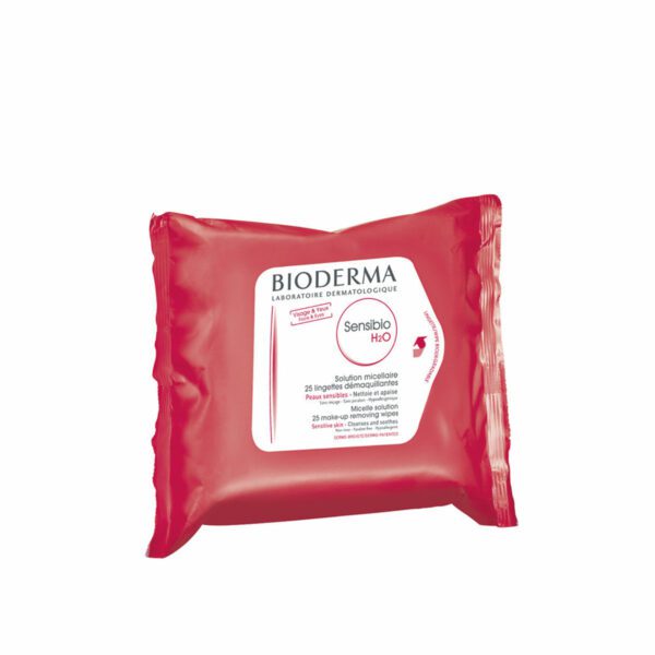 BIODERMA Sensibio H2O X25 Toallitas Desmaquillantes