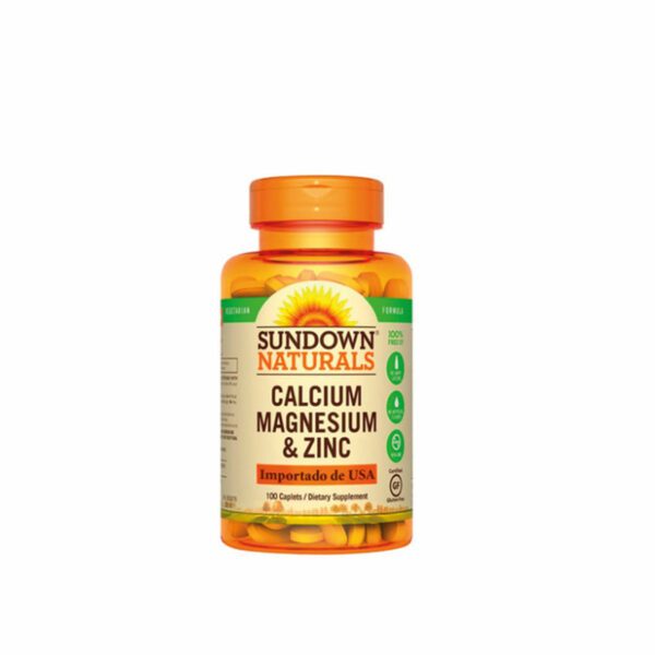 Sundown  Calcium Magnesium Zinc Fco X 100 Cap