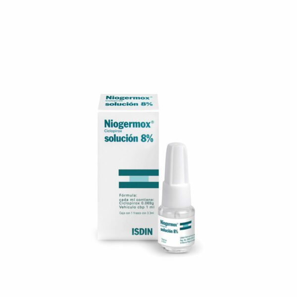 ISDIN Niogermox Solución Tópica 8% X 3.3Ml