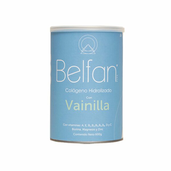 Belfan Colageno Hidrolizado Con Vainilla 600 Gr