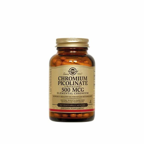 Chromium Picolinate 500 Mcg X 60 Capsulas