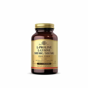 Solgar L Proline/ L Lysine 500Mg/ 500 Mg X 90 Tabl