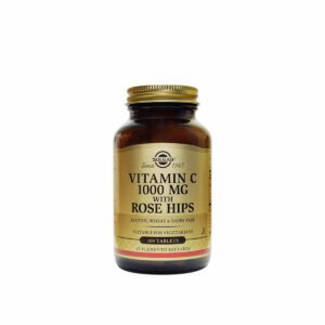 Solgar Vitamin C 100Mg Whit Rose Hips 100 Tabletas