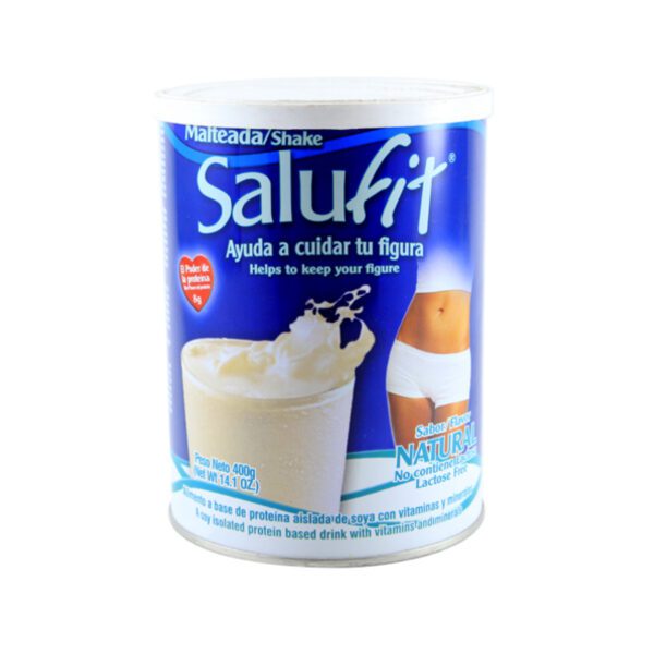 Salufit Malteada Natural  X 400 Gm