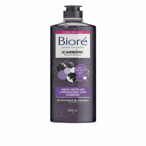 Biore Agua Micelar Limpiadora Con Carbon X300 Ml
