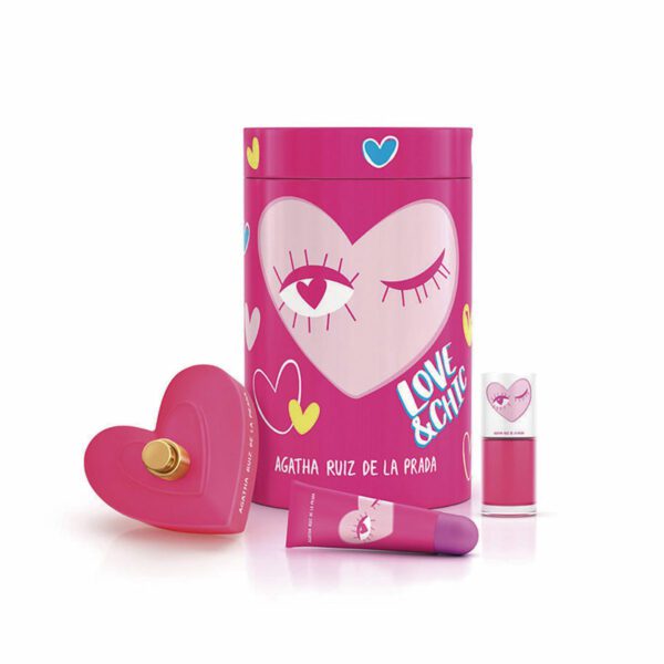 Agatha Ruiz  Love Love Love Edt 80Ml+Bril+Esmalte