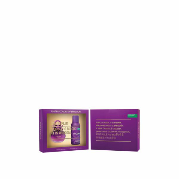 Benetton  Colors Purple Edt50+Deo150Ml
