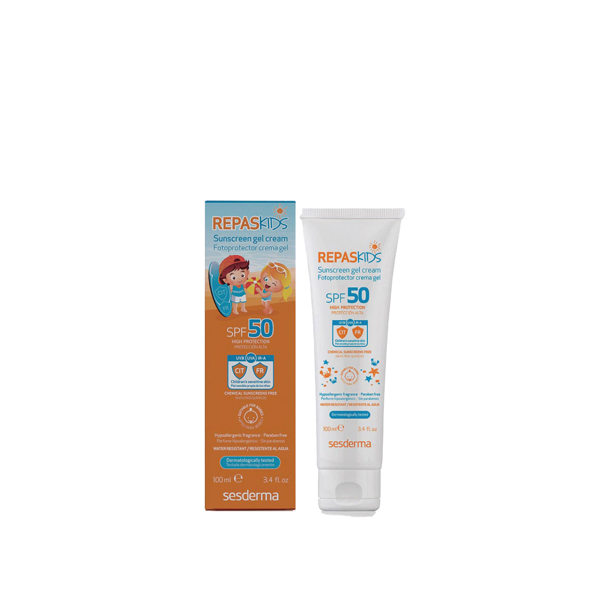 Repaskids Spf50 X100 Ml