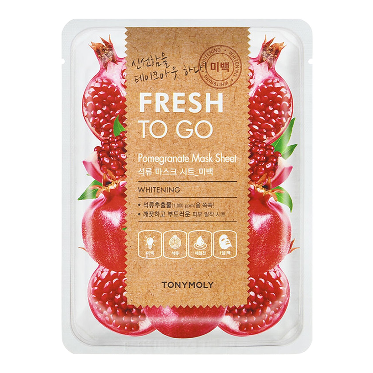 Tonymoly Fresh To Go Pomegrande Mask Sheet