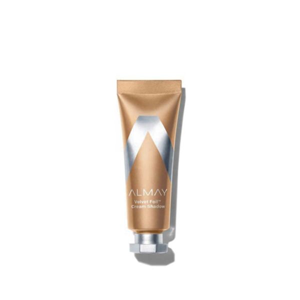 Al Velvet Foil Sombra Crema Golden Vibes