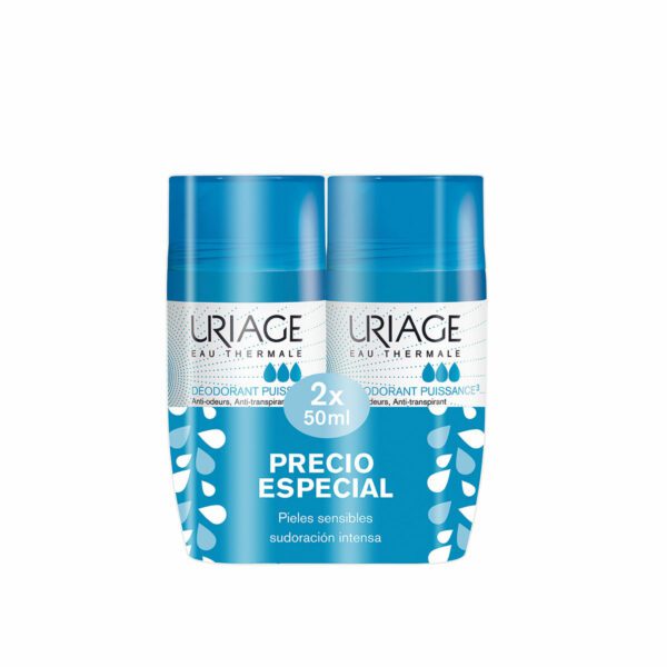 URIAGE Kit Desodorante Tri Actif Rollon X2