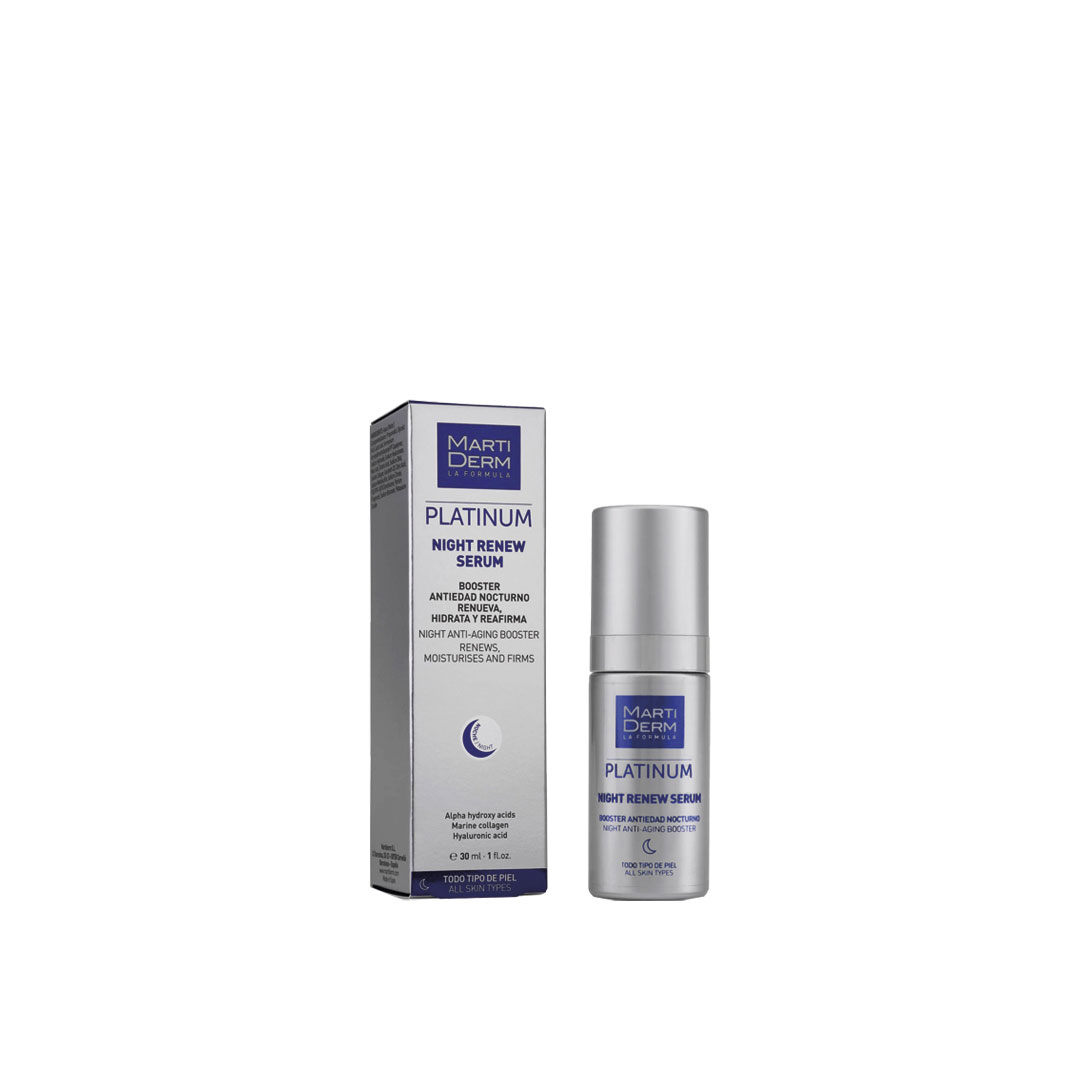 Martiderm Platinum Night Renew Serum X30 Ml