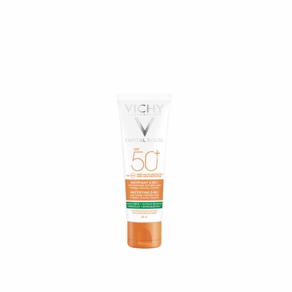 Capital Soleil Matificante 3 En 1 Spf50 X 50Ml