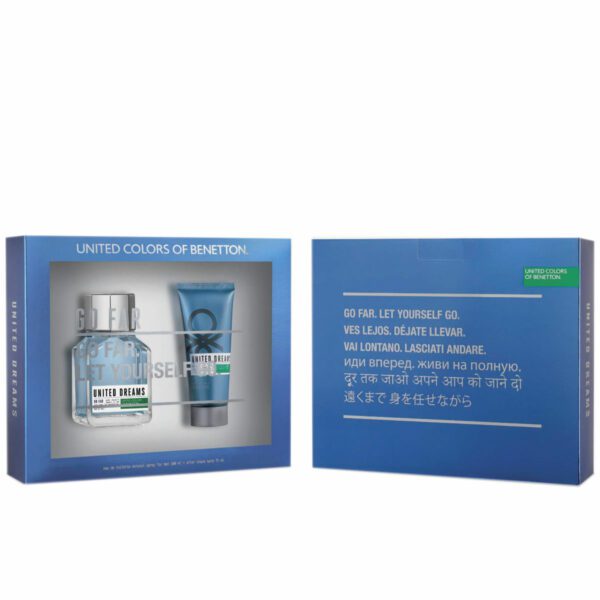 Benetton  United Dreams Go Far Edt 100Ml +Asb 75Ml