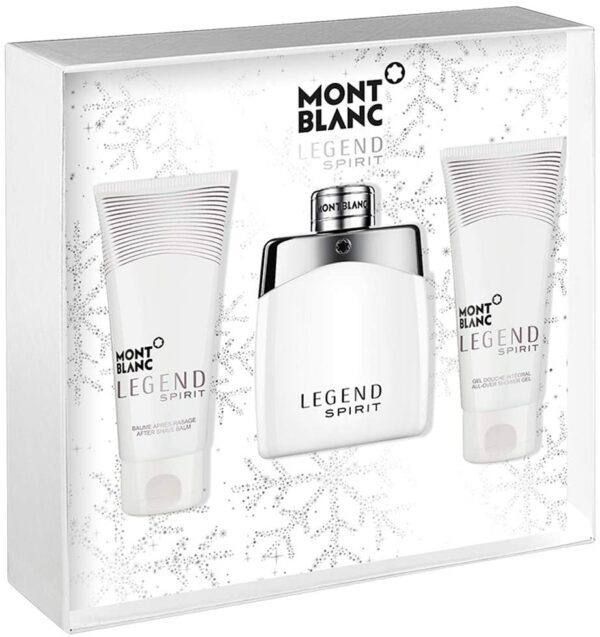 Mont Blanc Est ( L.Spirit  Edt 100Ml+Asb+Sg100Ml)