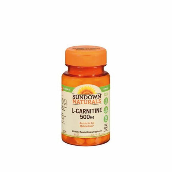 Sundown L Carnitina Tableta 500 Mg