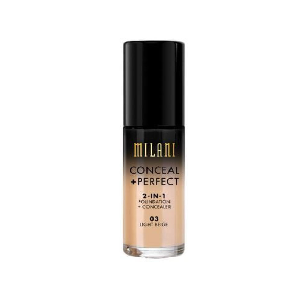 Milani Conceal + Perfect Longwear 130 Light Beige