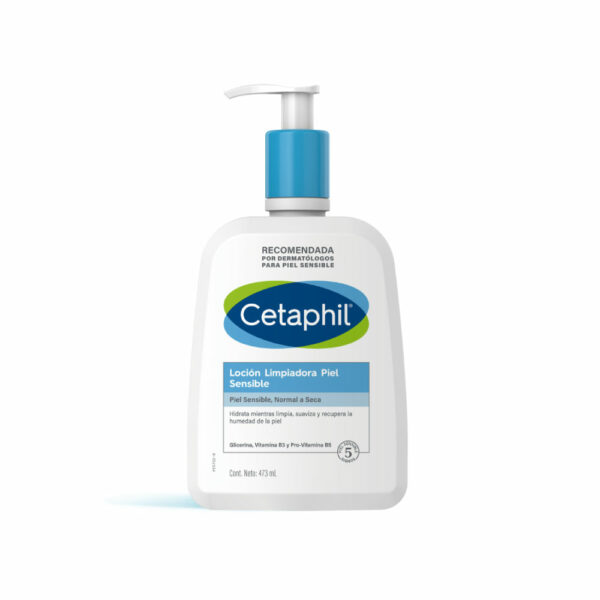 CETAPHIL Limpiador Piel Sensible 473 Ml