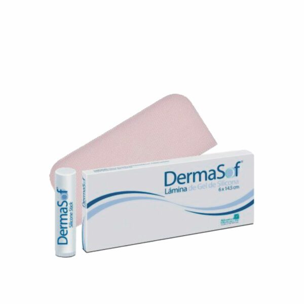 Dermasof Lamina Silicona 1/2 14.5X6Cm Dsg5145