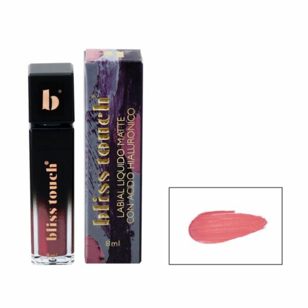 Labial Matte Liquido Tono Rosa Bliss Touch
