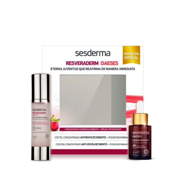 Kit Resveraderm Fluido  50Ml  + Daeses Suero 30Ml