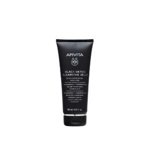 Apivita Black Detox Cleansing Face & Eyes Gel X150