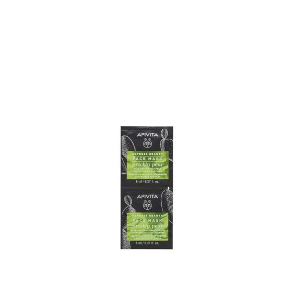 Apivita Express Beauty Face Mask Prickly Pear 2X8M