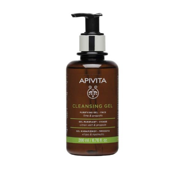 Apivita Purifying Cleansing Gel Face X 200 Ml