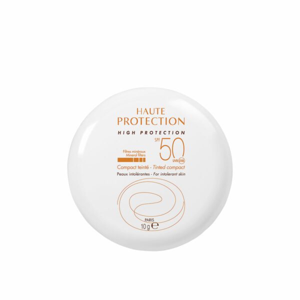 Protector Solar Gama Blanca Compacto Dorado
