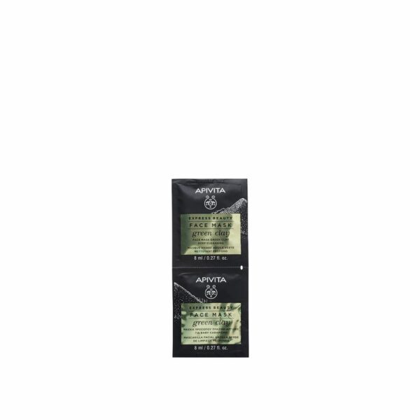 Apivita Express Beauty Face Mask Green Clay Mascarilla