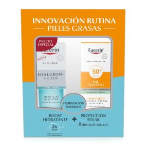 EUCERIN FACE HYALURON 30ML + TOQUE SECO 50ML
