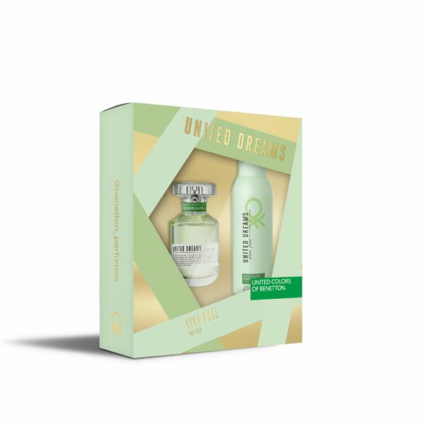 BENETTON UNITED Dreams Live Free Edt 80 Ml+Deo 150 Ml