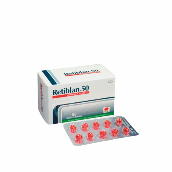 Retiblan 50 X 50 Cápsulas