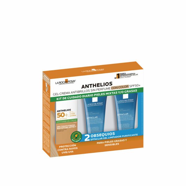LA ROCHE POSAY Anthelios Kit Toque Seco 2 Effaclar Gel X 50
