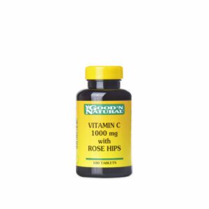 GOOD NATURAL Vitamin C W/Rose Hips 1000Mg X100 Tabletas