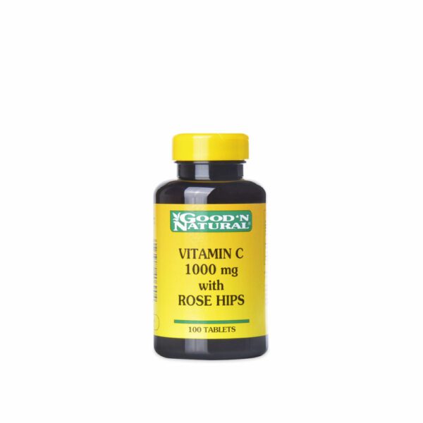 GOOD NATURAL Vitamin C W/Rose Hips 1000Mg X100 Tabletas