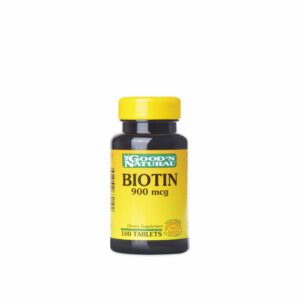 GOOD NATURAL Biotin 900 Mcg Tarro X100 Tabletas