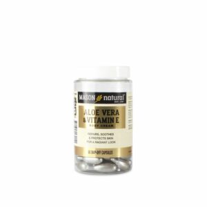MASON NATURAL Aloe Vera & Vitamin E Body Cream X 60 Cápsulas
