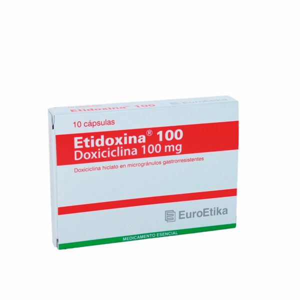 Etidoxina 100 Mg 10 Cápsulas