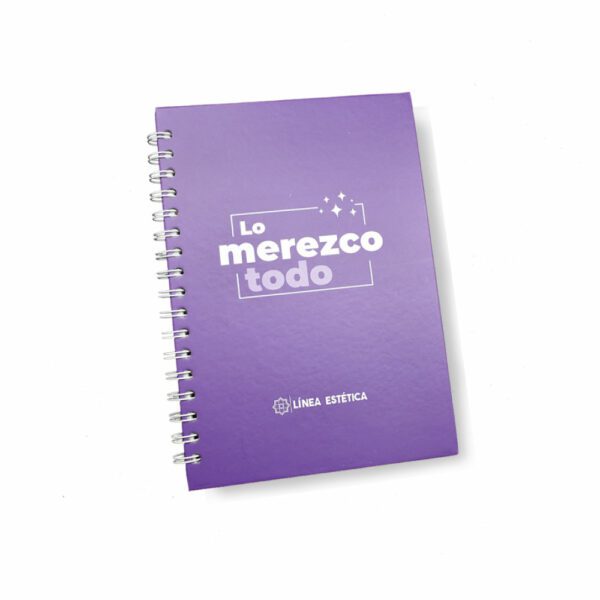 LÍNEA ESTÉTICA Agenda Lo Merezco Todo 2023
