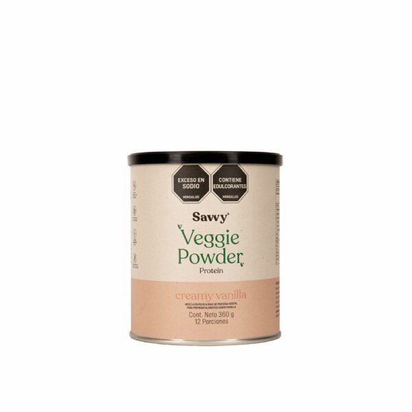 SAVVY Veggie Powder Creamy Vanilla 360 Gr
