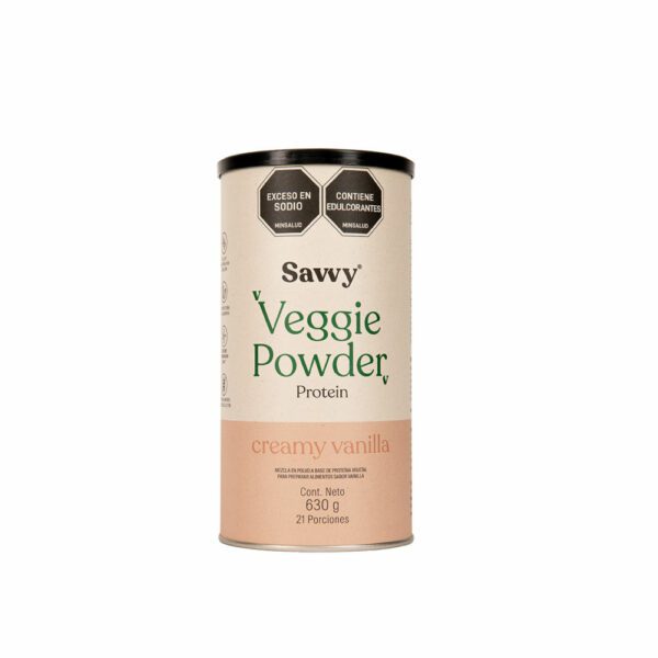 SAVVY Veggie Powder Creamy Vanilla 630 Gr
